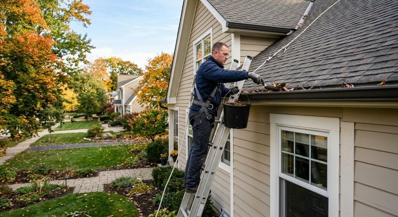 Downspout Cleaning in Frederick, MD
