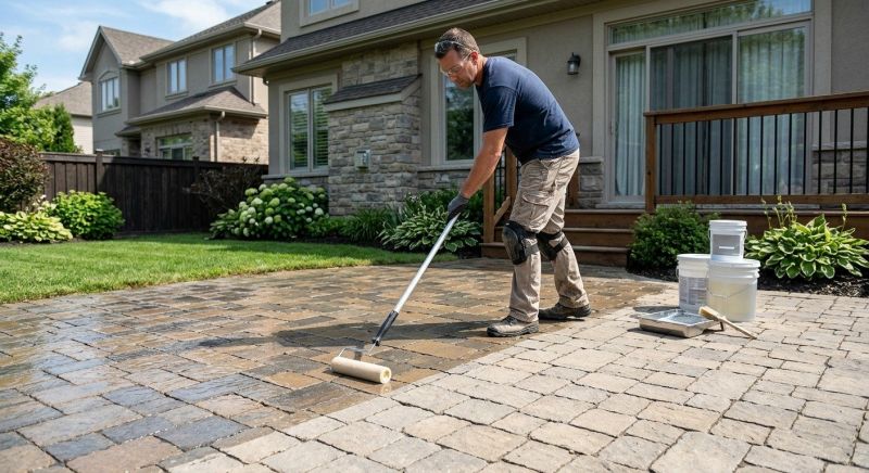 Flagstone Sealing in Redmond, WA