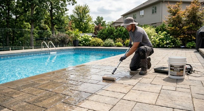 Flagstone Sealing in Redmond, WA