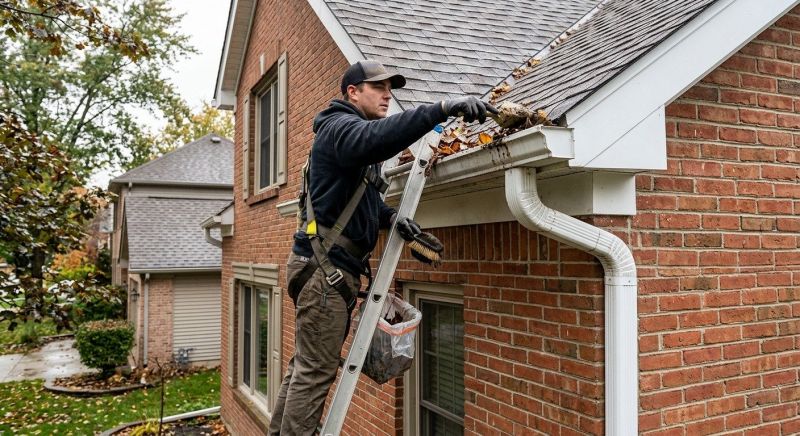 Gutter Blockage Removal in Baltimore, MD