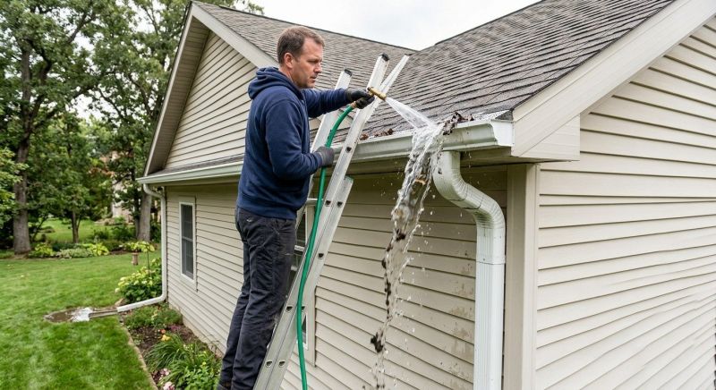 Gutter Cleaning in Fredericksburg, VA