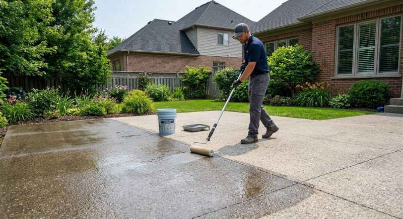 Sidewalk Concrete Sealing in Renton, WA